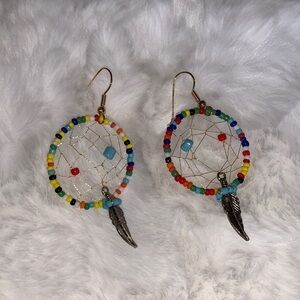 Dream Catcher Earrings, © 1994 Boci